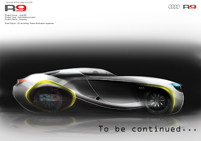 Audi on Gotinspired  Self Project Audi R9