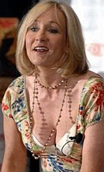 J.K Rowling cleavage