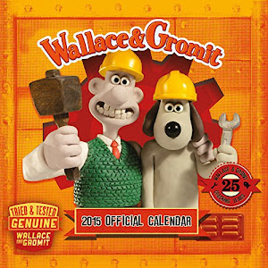 Official Wallace and Gromit Square Calendar 2015