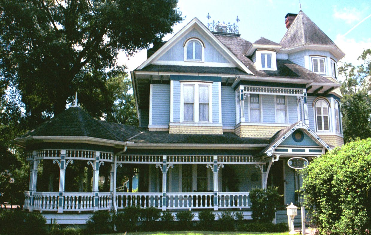 Simply, a Victorian style house plan originally meant a home style ...