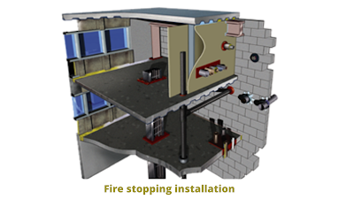 fire stopping installation