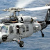 MH-60 Seahawk of US Navy Hovering