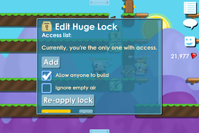 tips Membuat Area Help Break di Growtopia