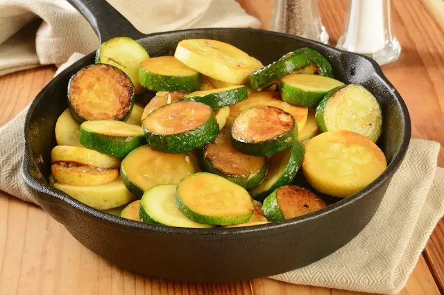 How To Make Garlic Roasted Zucchini and Squash at Home