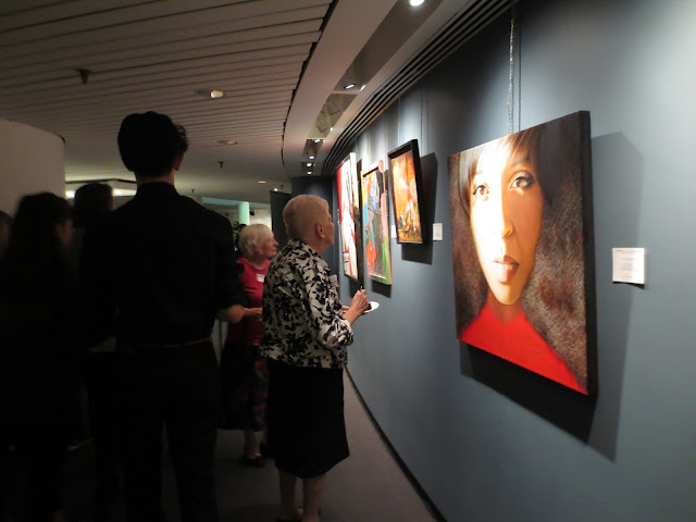 commffest, commffest international art exhibition, toronto, toronto metro hall, rotunda hall, toronto artist, portrait, beauty art, malinda prudhomme, art exhibition, realism