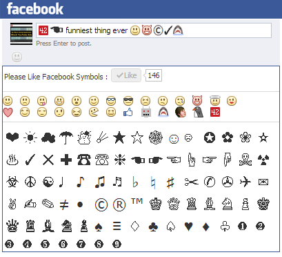 facebook smileys chat emoticon codes symbols