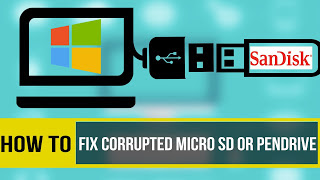 HOW TO FIX CORRUPTED MEMORY CARD OR USB DRIVES