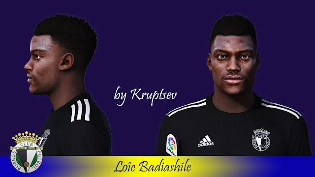 Loïc Badiashile Face For eFootball PES 2021