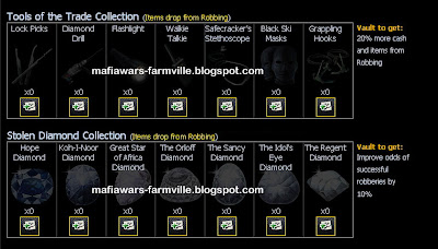 Mafia Wars Robbing Collection