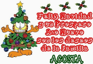 FELIZ NAVIDAD GARFIELD