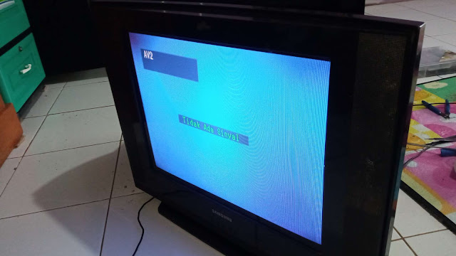 TV Samsung kembali normal