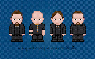 System of a Down - Cross Stitch PDF Pattern Download