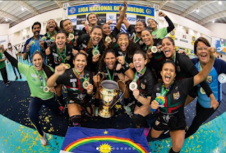 Clube Português do Recife (PE) Campeão Brasileiro Feminino de Handebol de 2021
