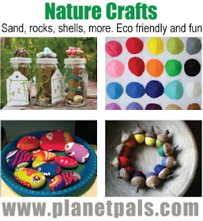 Nature Crafts #DIY Sand, Rocks, Clay, More!