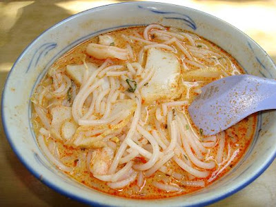 laksa picture. The Laksa is the Nonya-style