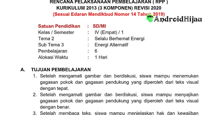 Bank Soal Kelas 3 Tema 1