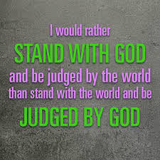 Standing with God in Faith 