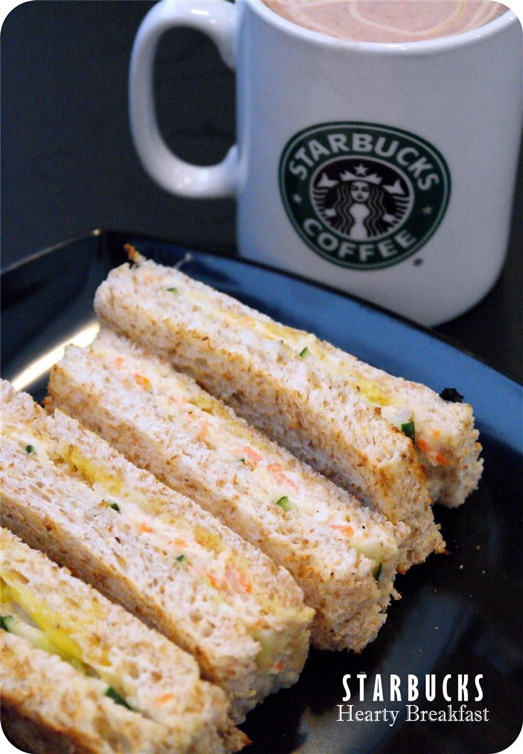 ohFISHiee: Delicious Breakfast at Starbucks Cafe