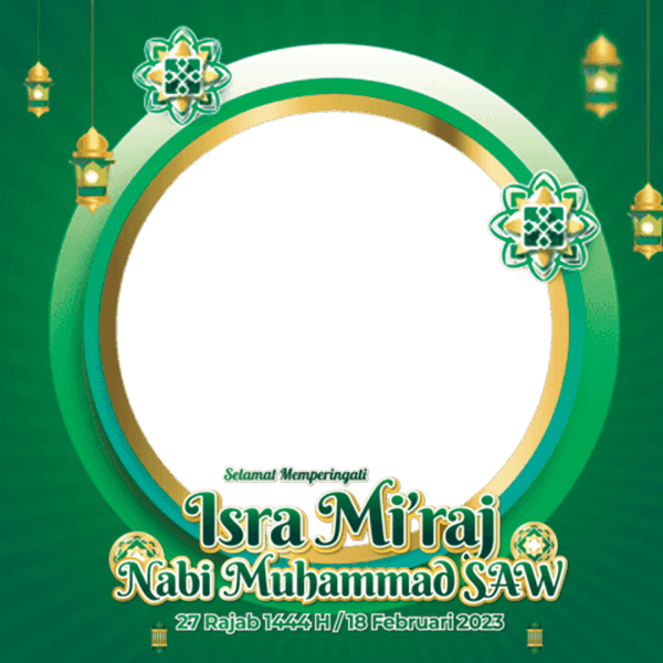 Link Twibbonize Ucapan Selamat Memperingati Perayaan Isra Miraj 1444 H 18 Februari 2023 id: reviewsteknologikutech-miraj1