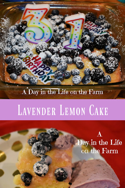 Lavender Lemon Cake pin