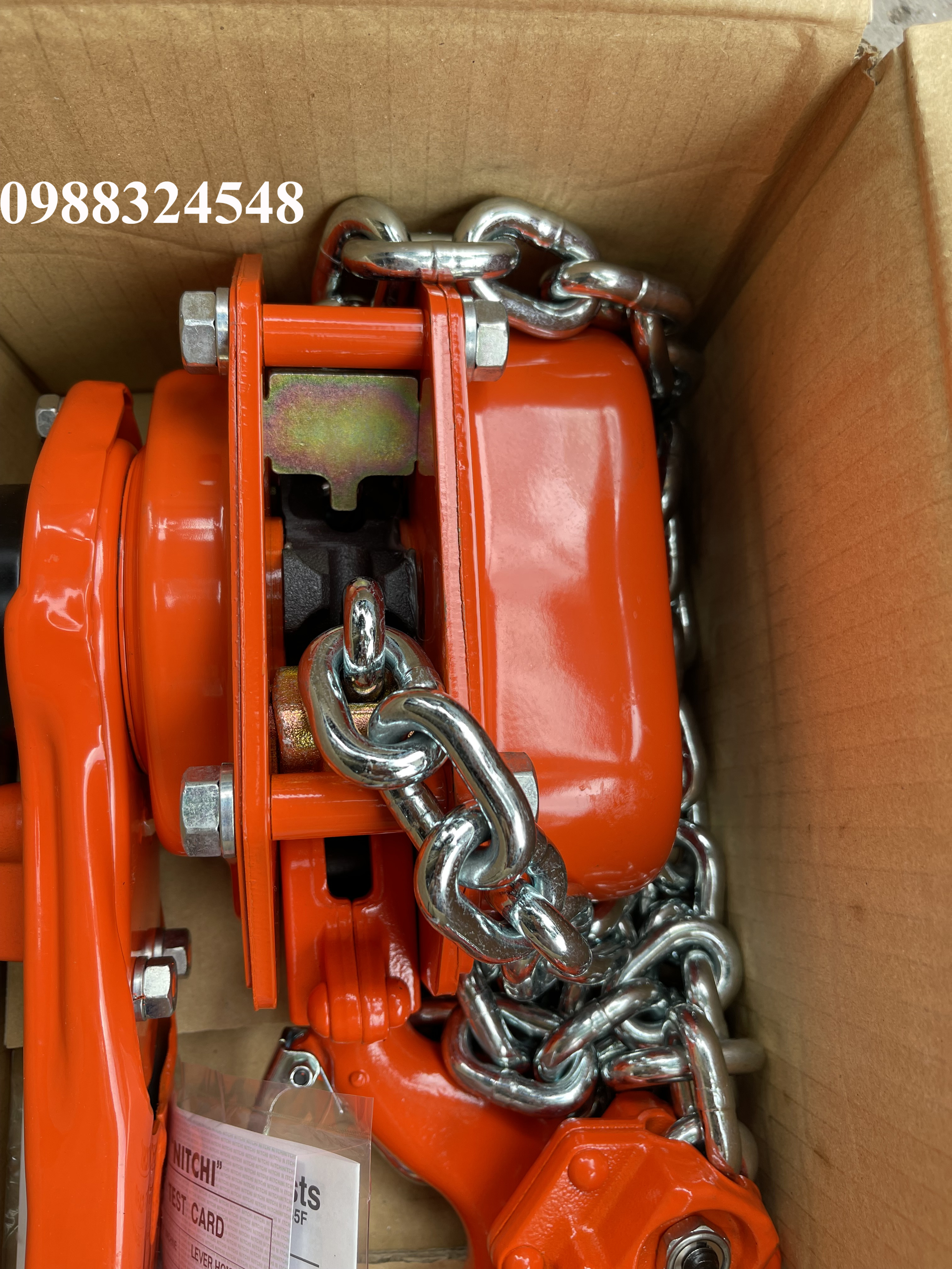 Pa lăng lắc tay Nitchi 3.2 tấn RB50320 / RB50320 Nitchi Lever Hoist