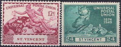 St. Vincent - 1949 - 75th anniv. of the UPU