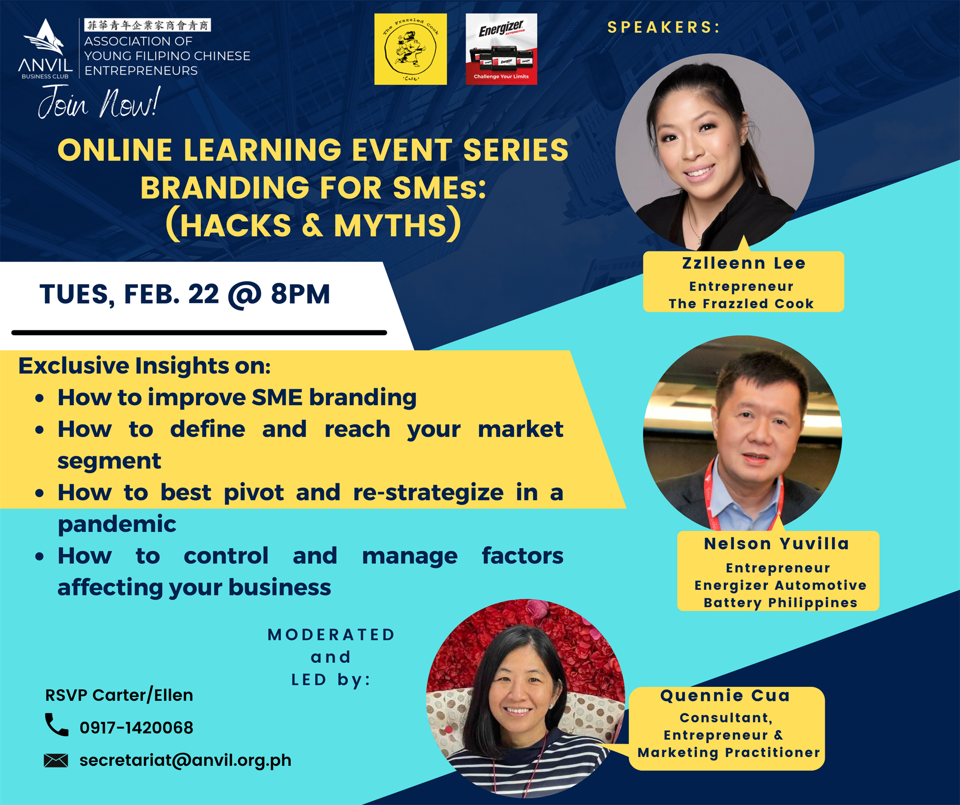 Online Learning Event Series Branding for SMEs
