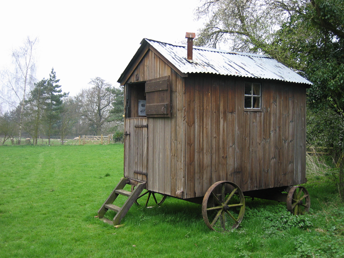 Cranberry Morning: Gypsy Caravans and Shepherd's Huts - Anglophile 