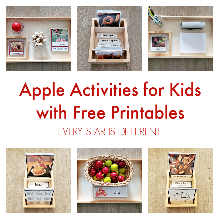 Apple Activities for Kids with Free Printables