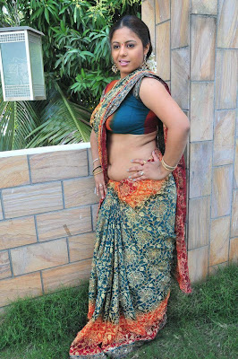 Hot and Spicy Actress Sunakshi in Hot Saree Blouse Navel Show Photos and stills