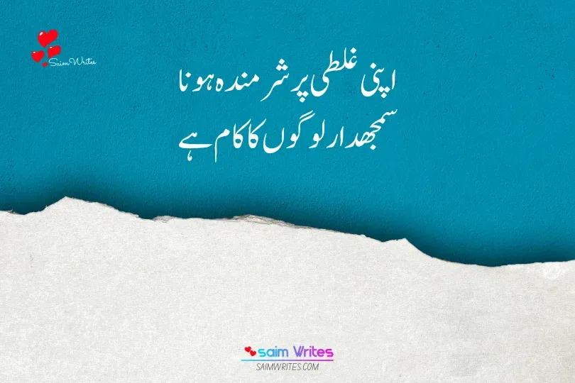 Motivational Quotes in Urdu About Life | Deep Quotes | Wisdom Quotes - SaimWrites