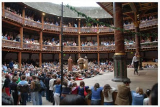  gedung teater besar dari kayu dibangun di London Inggris Sejarah teather pada Zaman Elizabethan 