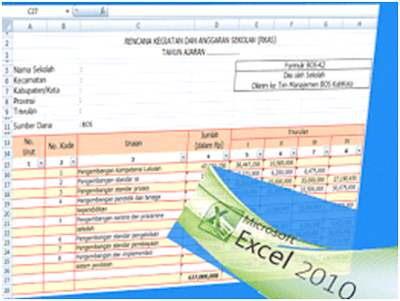 Aplikasi Membuat RKAS Sesuai Junkis BOS Format Excel 2018