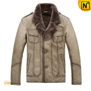 Mens Shearling Jacket