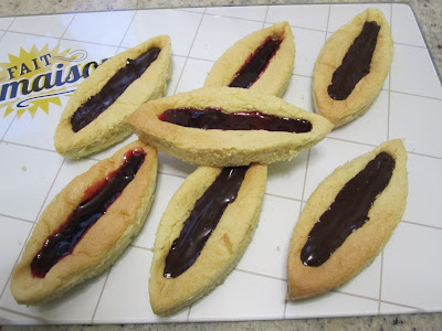 Barquette façon "LU" à la confiture ou au chocolat 