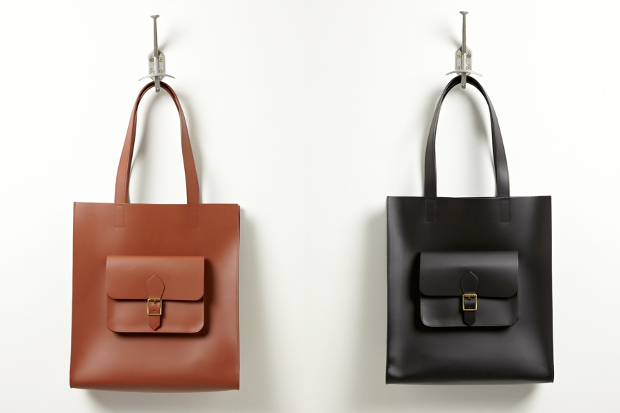 GEAR | Jas MB Leather Shopper