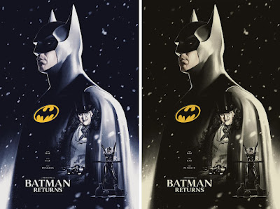 Batman Returns Screen Print by Phantom City Creative x Bottleneck Gallery