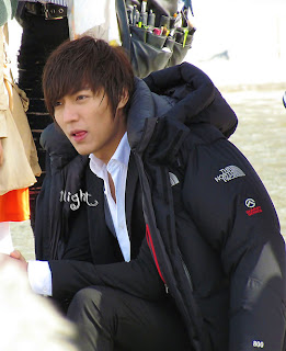 Lee Min Ho showing tongue looking sexy