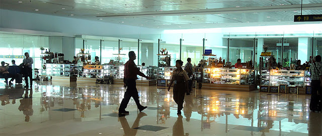 Yangon Airport Departure Hall