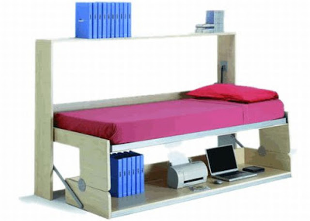 The Computer Bed : Transform Bed to Desk for Minimalist Place