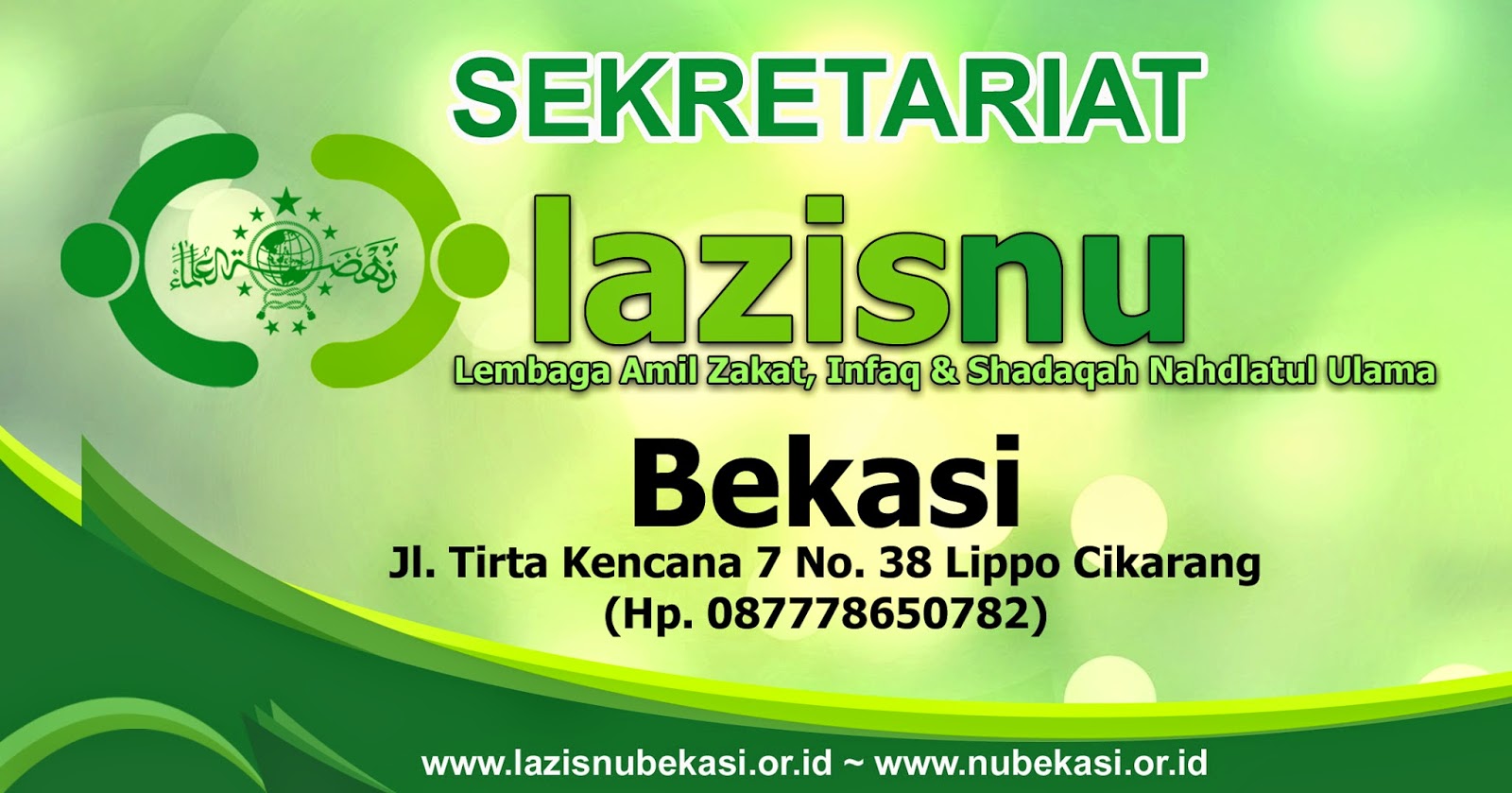 Lazisnu Bekasi - PUSTAKA MUHIBBIN - Web Para Pecinta