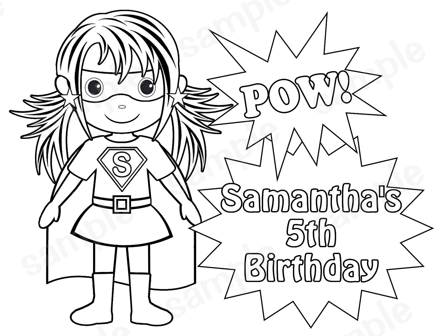 Download Best Superhero Coloring Pages Printable