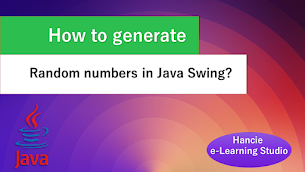 How to generate random numbers in Java Swing? - Responsive Blogger Template
