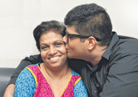 A CHANGED MAN: Mr Narayanan cleaned up his act after his mother was struck by cancer and stroke in 2013.