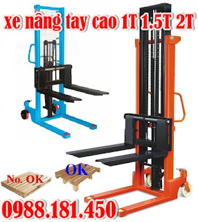 xe nang tay cao 1t 1.5t 2t