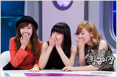 ... special, guessed by SNSD Tiffany, Jessica, Taeyeon and senior artists