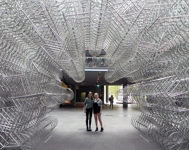 NGV, andy warhol, ai wei wei, milky way blog, milky way blogger, travel diary, Melbourne