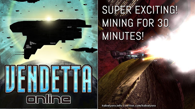 SUPER EXCITING! MINING FOR 30 MINUTES! [Vendetta Online Gameplay 2020]