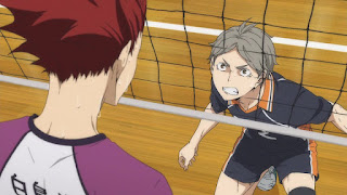 ハイキュー!! アニメ 3期7話 | 菅原孝支 Sugawara Koshi | Karasuno vs Shiratorizawa | HAIKYU!! Season3