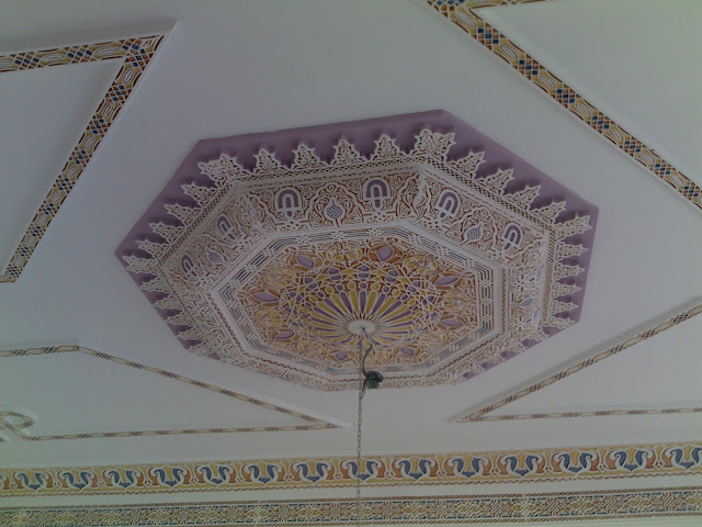 Décoration Marocaine Fleur plâtre